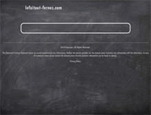 Tablet Screenshot of lefaitout-fernez.com